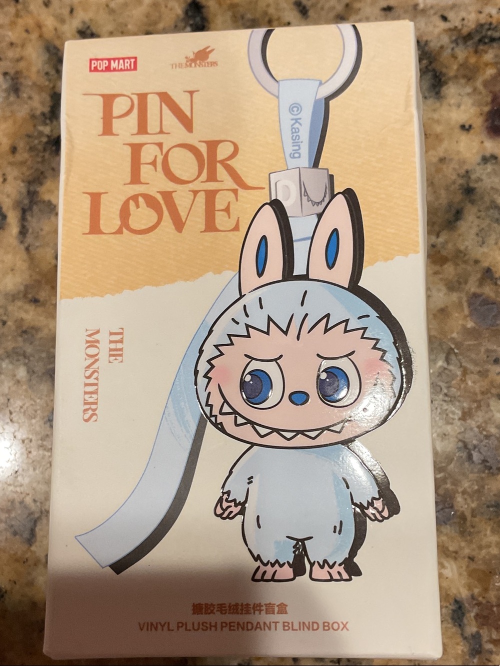 Pin For Love The Monsters Labubu Plush Pendant - A-M
NIB
